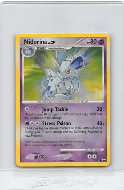 NIDORINA 73/111 - Non-Holo - Rising Rivals - Unlimited - POKEMON CARD - NM - Image 1