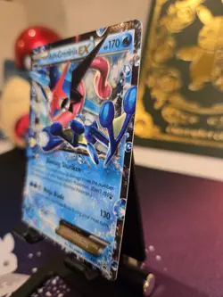 Ash-Greninja EX XY133 Black Star Promo Holo Pokemon Card - Image 5