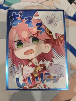 Sakura Miko Chibi hololive Anime Card Sleeves *NEW* 60ct - Image 2