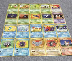 pokemon cards lot of 20 old back - Image 1