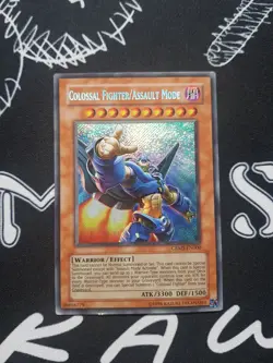 Colossal Fighter/Assault Mode | CRMS-EN000 | Secret Rare | YuGiOh Card Near Mint - Image 1