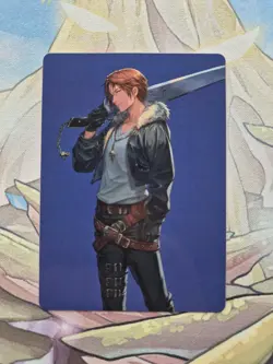 Squall SeeD Mercenary Art Card MTG Final Fantasy 47/53 NM - Image 1