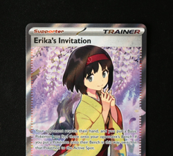 Pokemon Card TCG - Erika's Invitation 196/165 - Scarlet & Violet 151 - NM ⭐ - Image 2