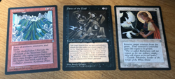 MTG Ice Age Dance of the Dead, Swords of Plowshares, & Jokulhaups 1995 NM - Image 1