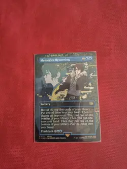 Memories Returning 0331 FOIL Rare Borderless Final Fantasy MTG - Pack Fresh 💎 - Image 1