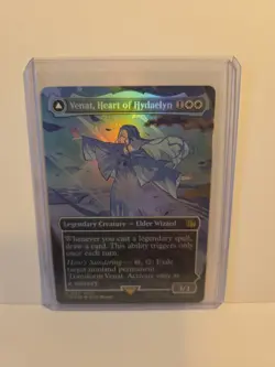 MTG Venat Heart Of Hydaelyn (Foil) Borderless Final Fantasy #0329 MTG - Image 1