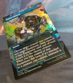 Stolen Uniform FOIL (Borderless) - Final Fantasy - Uncommon - NM (see pics) MTG - Image 3