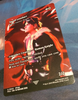 Squall Leonhart / Danitha Capashen, Paragon - Final Fantasy - NM (see pics) MTG - Image 3