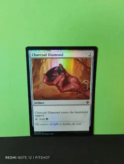 FOIL Charcoal Diamond / Nachtdiamant - MTG Magic - Image 1