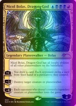 MTG Nicol Bolas, Dragon-God (522/1842) Secret Lair Drop Series LP FOIL - Image 1