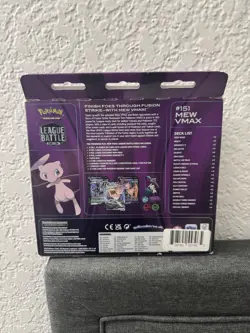 Pokemon New TCG: Mew VMAX League Battle Deck Fusion Strike Sealed - Image 3