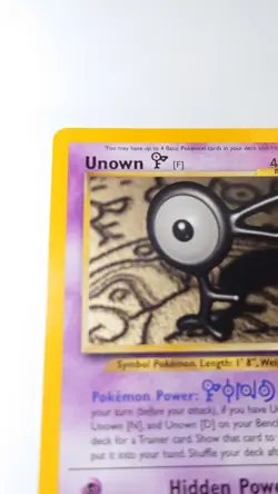 2001 Pokemon Neo Discovery Unown F #48/75 - Image 2