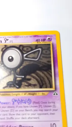 2001 Pokemon Neo Discovery Unown F #48/75 - Image 3