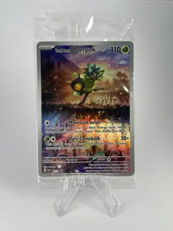 Pokemon TCG - Teal Mask Ogerpon - SVP123 - Holo Black Star Promo - Sealed - Image 1