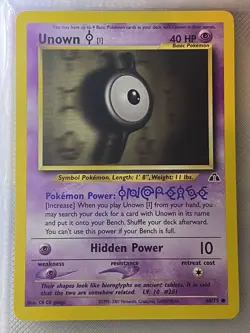 Unown [I], Pokemon Common Neo Discovery 68/75 MP - Image 1