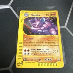 Nidoking Holo Rare H18/H32 Aquapolis 2002 Pokemon - Image 1