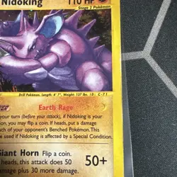 Nidoking Holo Rare H18/H32 Aquapolis 2002 Pokemon - Image 4