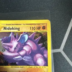 Nidoking Holo Rare H18/H32 Aquapolis 2002 Pokemon - Image 5