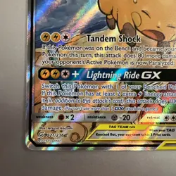 Raichu & Alolan Raichu Gx 221/236 Unified Minds Pokemon TCG (LP) - Image 2