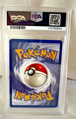 2000 POKEMON FAME #77 JIGGLYPUFF NM-MT BASE SET 2 PSA 8 - Image 2