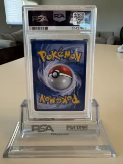 2010 POKEMON HEARTGOLD & SOULSILVER #113 LUGIA LEGEND-HOLO PSA 8 - Image 2