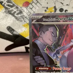 Team rockets Mewtwo ex Special Illustration Rare Destined Rivals Pokemon TCG - Image 2