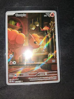 Carte Pokemon Goupix 138/132 AR Mega Evolutions FR Neuve ME01 - Image 1