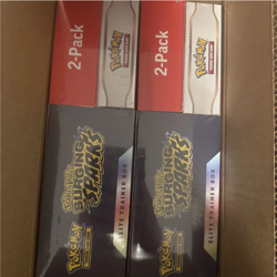 Pokemon Surging Sparks Elite Trainer Box + Booster Bundle Costco 2-pack Lot Of 2 - Image 1