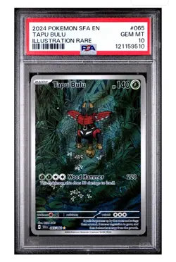 2024 Pokemon SV Shrouded Fable Tapu Bulu 065/064 PSA 10 - Image 1