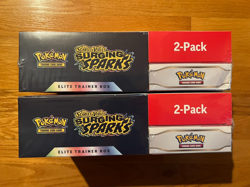 (Lot of 2) Pokemon Surging Sparks Elite Trainer Box/Booster Bundle Costco - Image 3