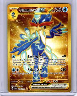Quaquaval ex Full Art Hyper Rare Holo 273/193 Pokemon Paldea Evolved - Image 1
