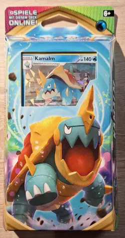 POKEMON Schwert und Schild Farbenschock Kamalm Themendeck Deutsch OVP/NEU - Image 1