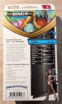 POKEMON Schwert und Schild Farbenschock Kamalm Themendeck Deutsch OVP/NEU - Image 2