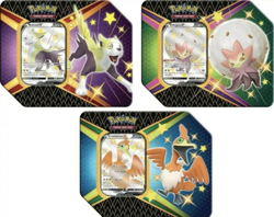 POKEMON TCG: SHINING FATES RANDOM V TIN FACTORY SEALED IN HAND! FAST SHIP! 820650809507 - Image 1