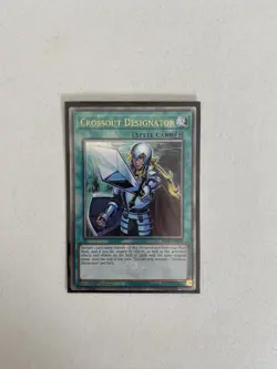 Yugioh Crossout Designator RA02-EN063 Quarter Century Secret Rare 1st Ed NM - Image 1