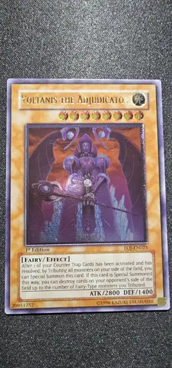 Yu-Gi-Oh! TCG Voltanis the Adjudicator Enemy of Justice EOJ-EN023 1st Edition... - Image 1