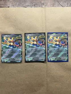 Hop's Zacian ex Double Rare SV: Scarlet & Violet Promo Cards SVP193 NM x3 - Image 1