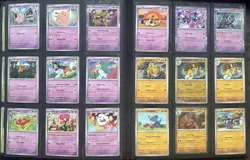 Pokemon Twilight Masquerade - (133 Card Lot) Reverse Holos/Holos Base Set - Image 5