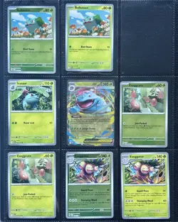Pokemon Mega Evolutions (232 Card Lot) 99% Complete Base Set + Binder - Image 1