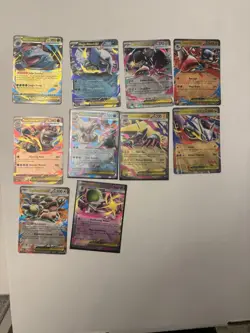 10 Mega Evolution Ex Pokemon Card Lot Near Mint No Duplicates See Photos - Image 1