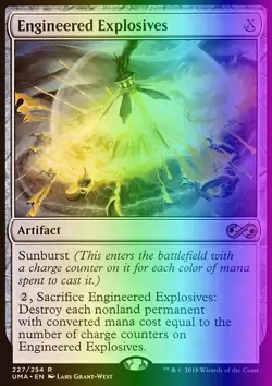MTG Magic the Gathering Engineered Explosives (227/271) Ultimate Masters NM FOIL - Image 1