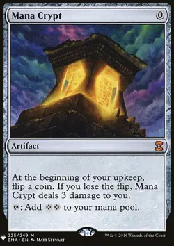 MTG Magic the Gathering Mana Crypt (1603/1703) Mystery Booster NM - Image 1