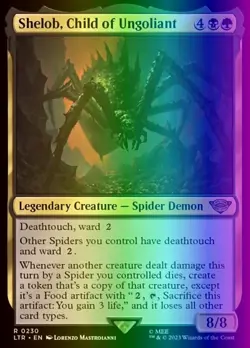 Shelob, Child of Ungoliant (230/511) LTR NM FOIL - Image 1