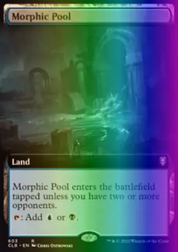 MTG Morphic Pool (603/1080) Commander Legends Battle for Baldur's Gate NM FOIL - Image 1