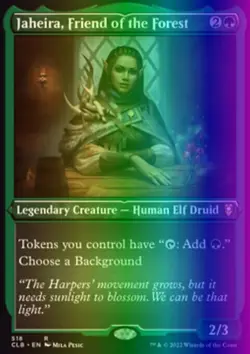 Jaheira, Friend of the Forest (518/1080) CLB NM FOIL - Image 1