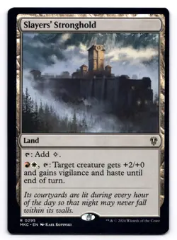 Slayers' Stronghold NM Commander: Murders at Karlov Manor 0295 MTG Regular - Image 1