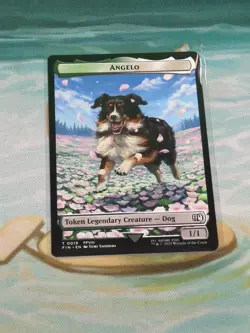 FINAL FANTASY #19 // 20 Angelo // Darkstar Double-Sided Token - Image 1