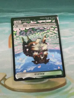 FINAL FANTASY #19 // 20 Angelo // Darkstar Double-Sided Token - Image 2