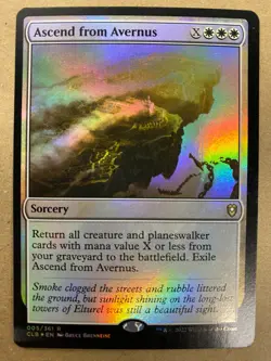 MTG 1x FOIL Ascend from Avernus 5 Battle for Baldur's Gate Magic Gathering x1 NM - Image 1