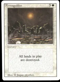 1x Armageddon - Revised Edition - NM - MTG - Image 1